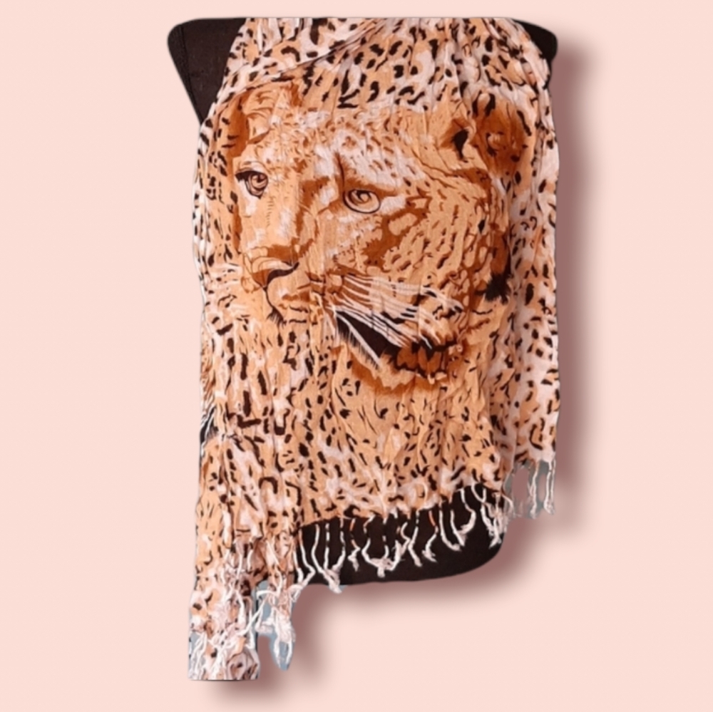 Animal Print Scarf